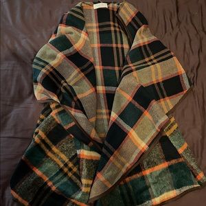 Shawl with arm holes